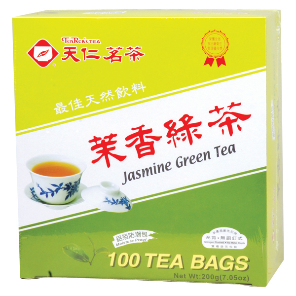 天仁茉香綠茶加鋁箔-100入