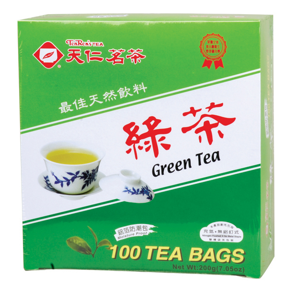 天仁綠茶加鋁箔-100入