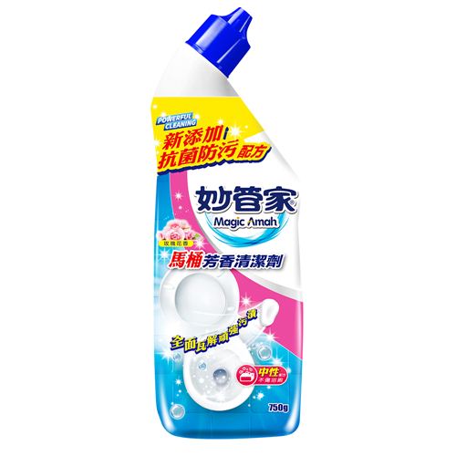 妙管家芳香浴廁清潔劑(玫瑰)-750ml