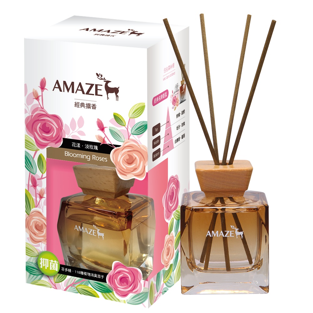 AMAZE-經典擴香-花漾淡玫瑰100ml