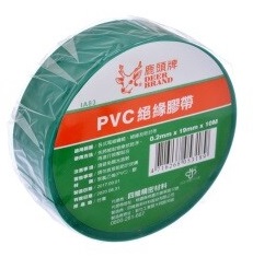 /四維PVC絕緣膠帶-19mm*10M(綠)