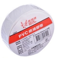 /四維PVC絕緣膠帶-19mm*10M(白)