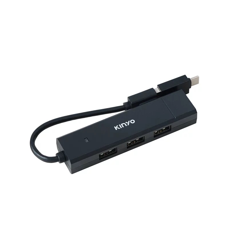 KINYO USB3.1轉Type-C HUB (HUB-28)