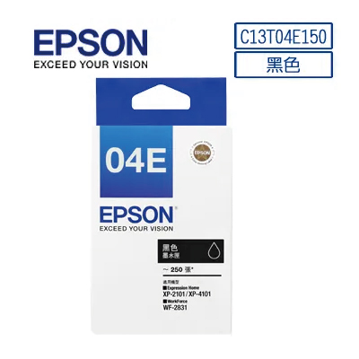 /EPSON原廠補充墨水匣T04E150(黑)