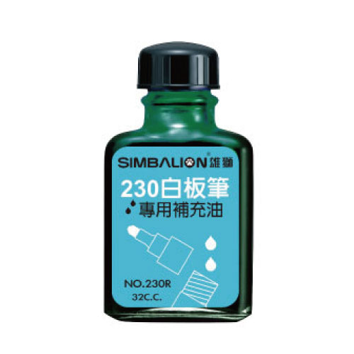 雄獅白板筆補充液-32cc(綠)